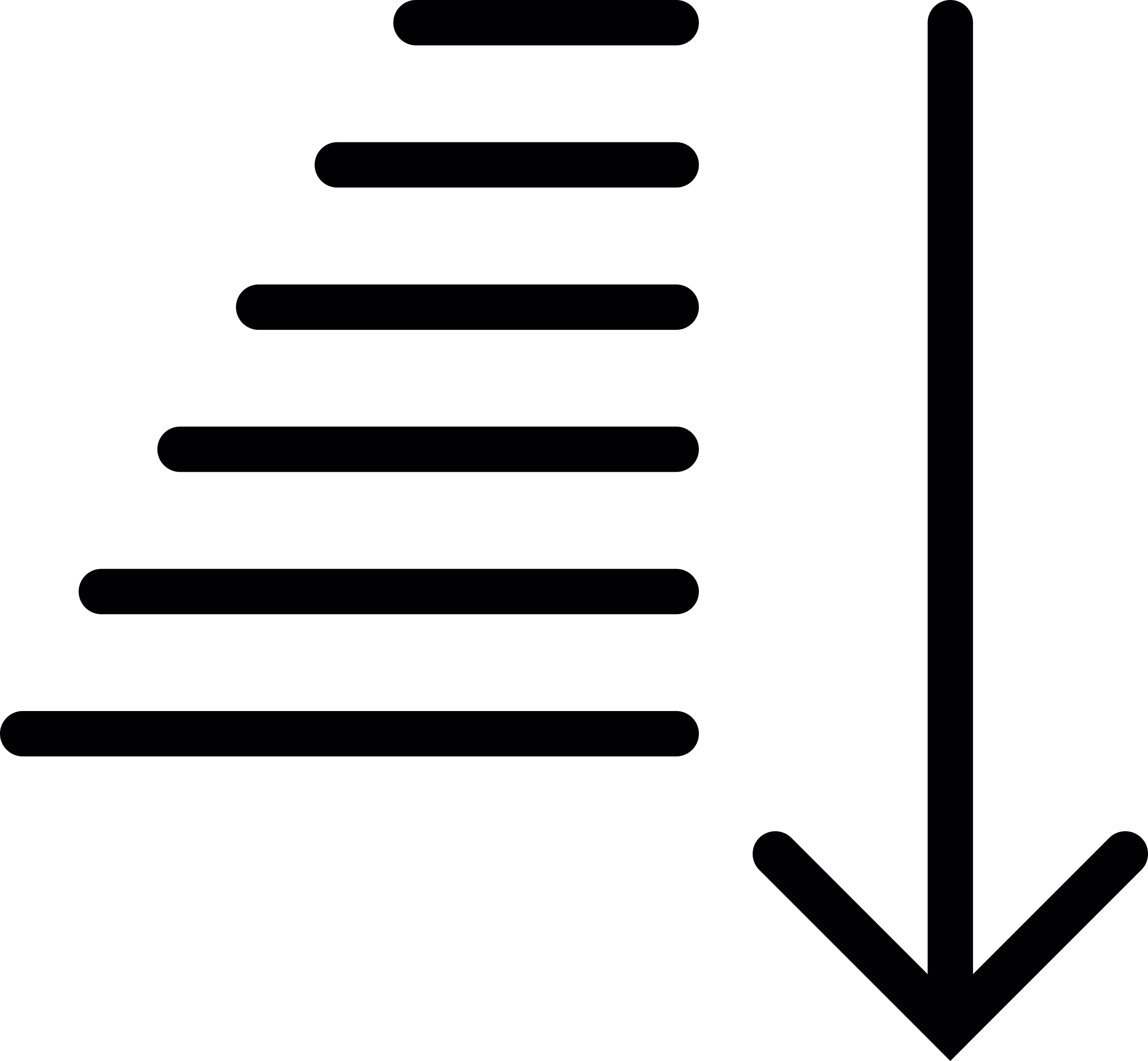 Down Arrow And Tex Lines Sticker Svg Vector Free Vectors
